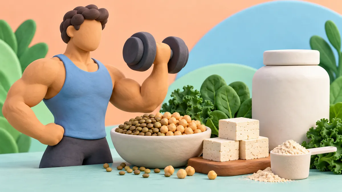 Vegan Bodybuilding: Protein and Supplements